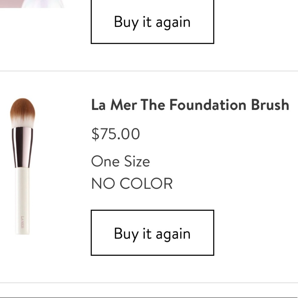 La mer foundation brush unboxing